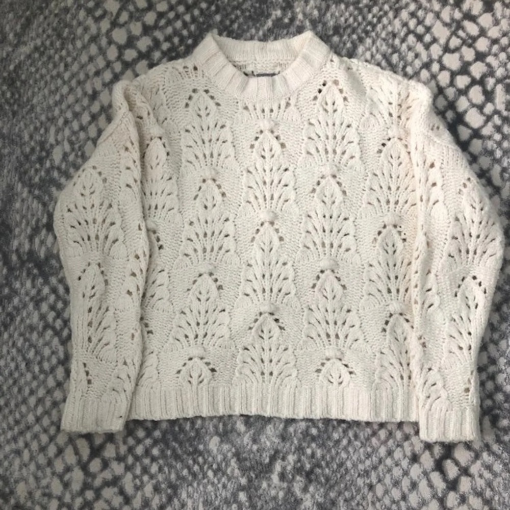 Aerie White Sweater